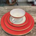 Vintage 1950’s Pyrex Dishware Set Flamingo Pink