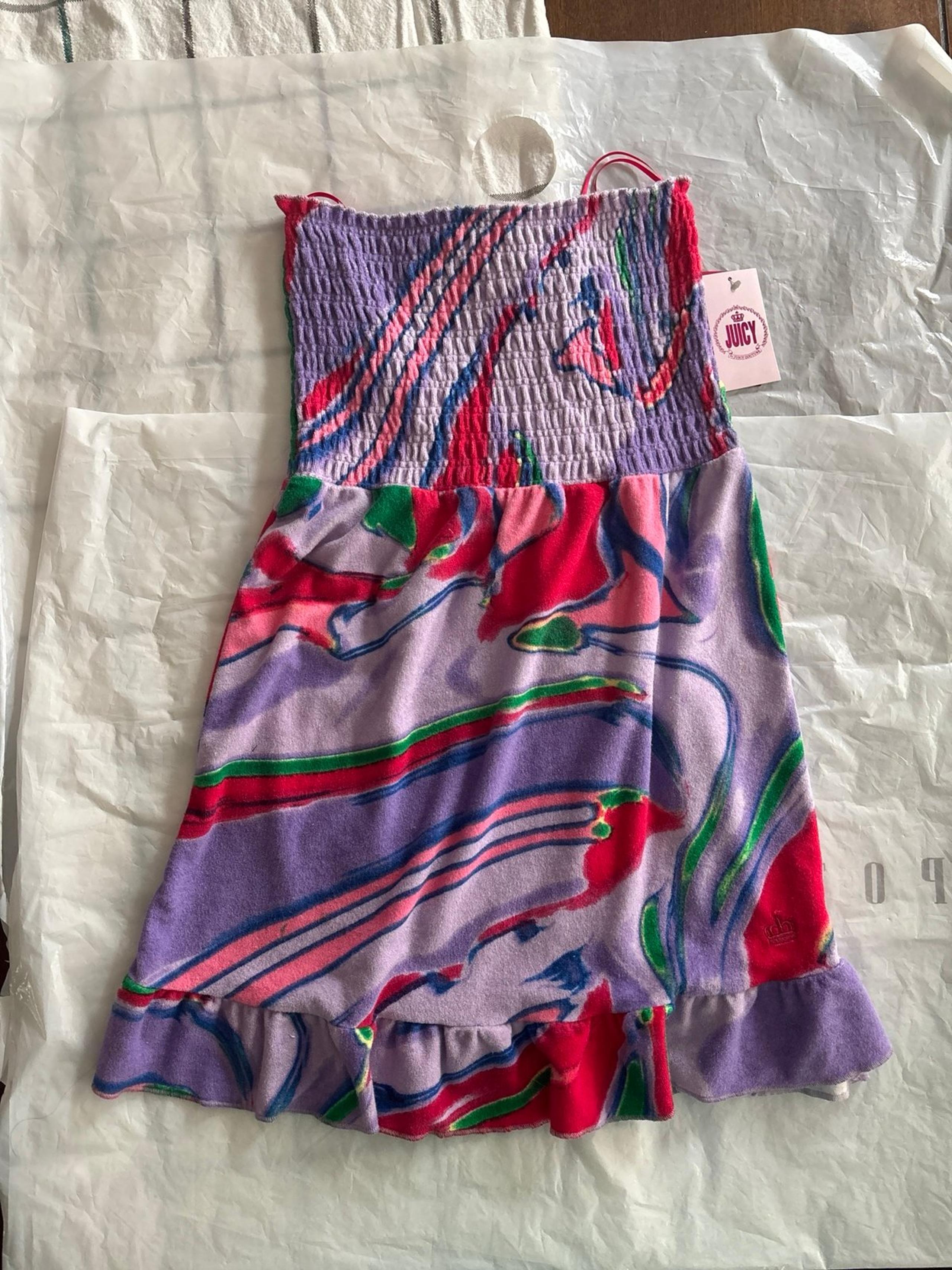 Juicy by Juicy Couture Swirl Print Terry Cloth