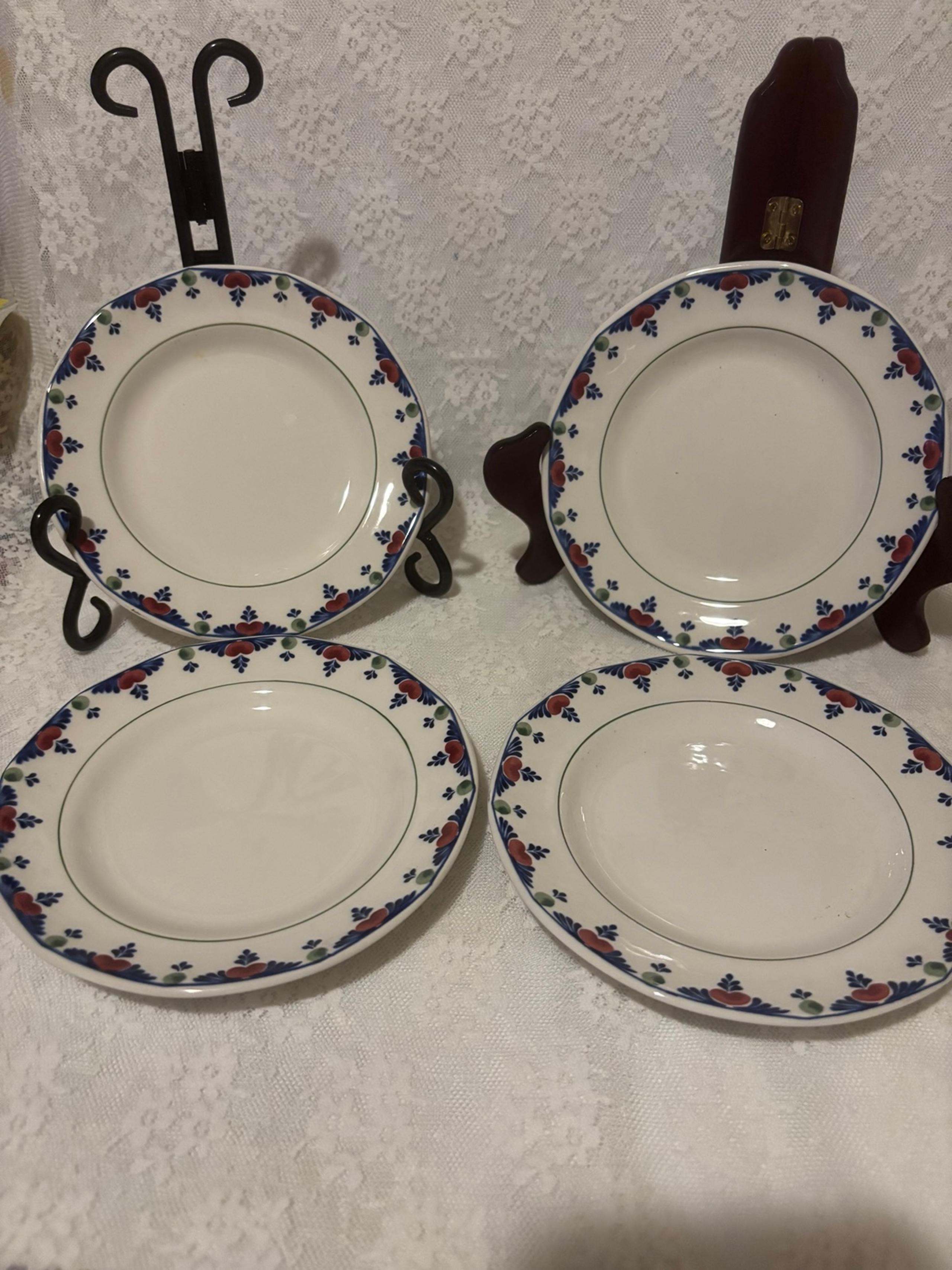 Adams “VERUSCHKA” Lot of 4 Bread and Butter Plates