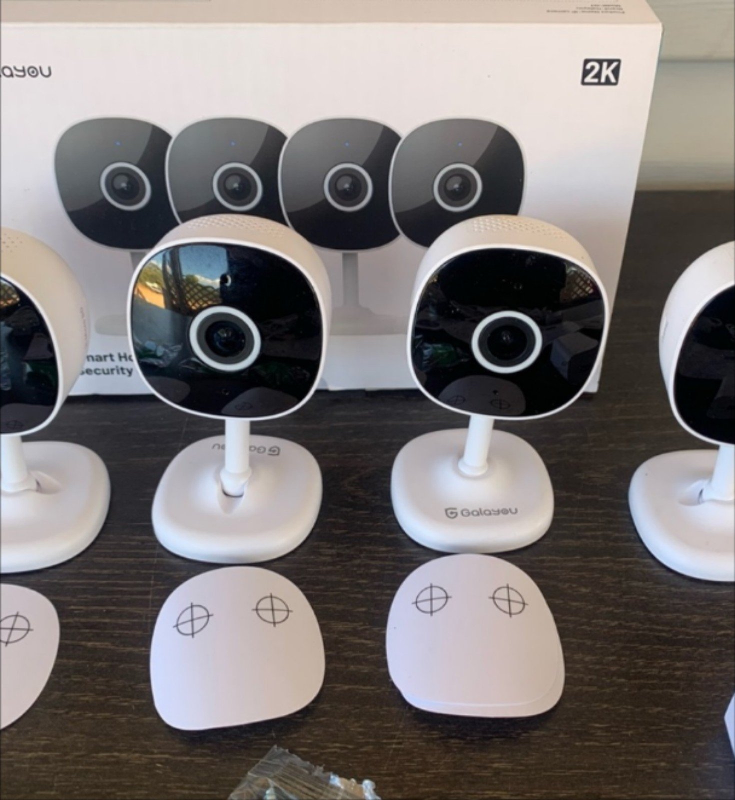 Galayou G7 Indoor Cameras for Home Security (4pack)