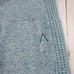 ACTA Seamless Crop Top Sz Medium and Leggings Sz Small Set High Waist Blue KORA