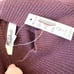 Madewell Stylish Ribbed Mock Neck Top in Deep Burgundy