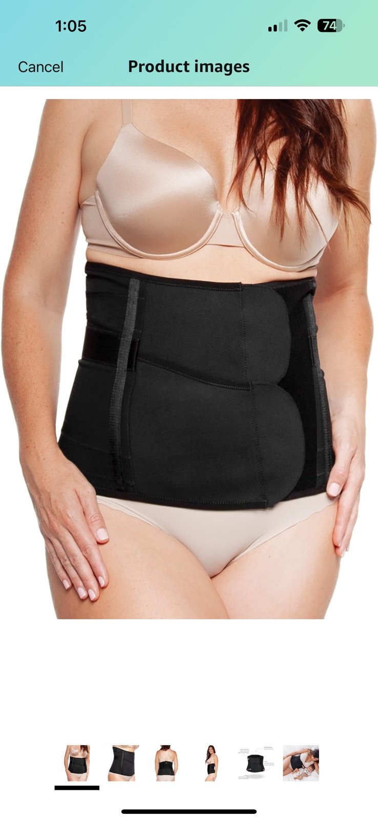 Belly bandit luxe size medium