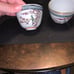 Vintage macau teapot with cups