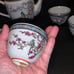 Vintage macau teapot with cups