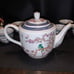 Vintage macau teapot with cups