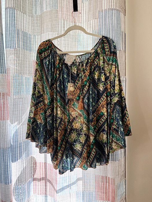 Johnny Was Plus Size, Lightweight Blouse – 3x NWT