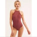 NWT Free People Wine Bridget Bodysuit