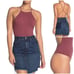 NWT Free People Wine Bridget Bodysuit