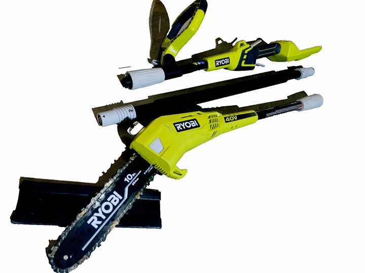 Ryobi RY40506BTL 10 inch 40V Cordless Battery Pole Saw (Tool-Only)