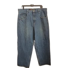 Southpole Jeans Mens Size 40 Distressed Hip-Hop Wide Loose Baggy Y2K Urban