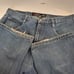 Southpole Jeans Mens Size 40 Distressed Hip-Hop Wide Loose Baggy Y2K Urban