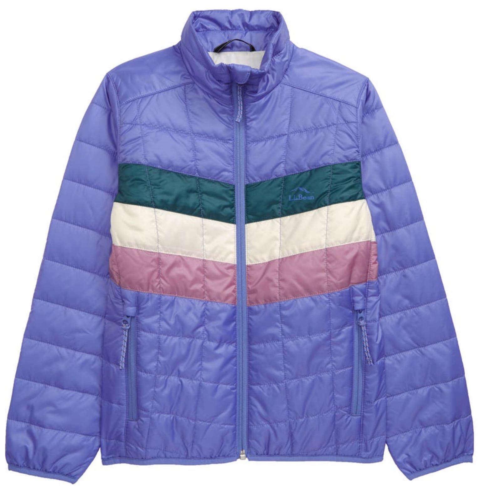 NWT L.L. Bean Kids Primaloft Packaway Quilted Water Resistant Jacket (6X/7)