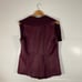 NWT Lafayette 148 New York Sz Large Leather Knit Roselle Draped Vest 898 Retail
