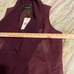 NWT Lafayette 148 New York Sz Large Leather Knit Roselle Draped Vest 898 Retail