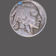 Rare Buffalo Nickel has 3 Errors Liberty on the Rim, No Mint Mark, Undated (W)