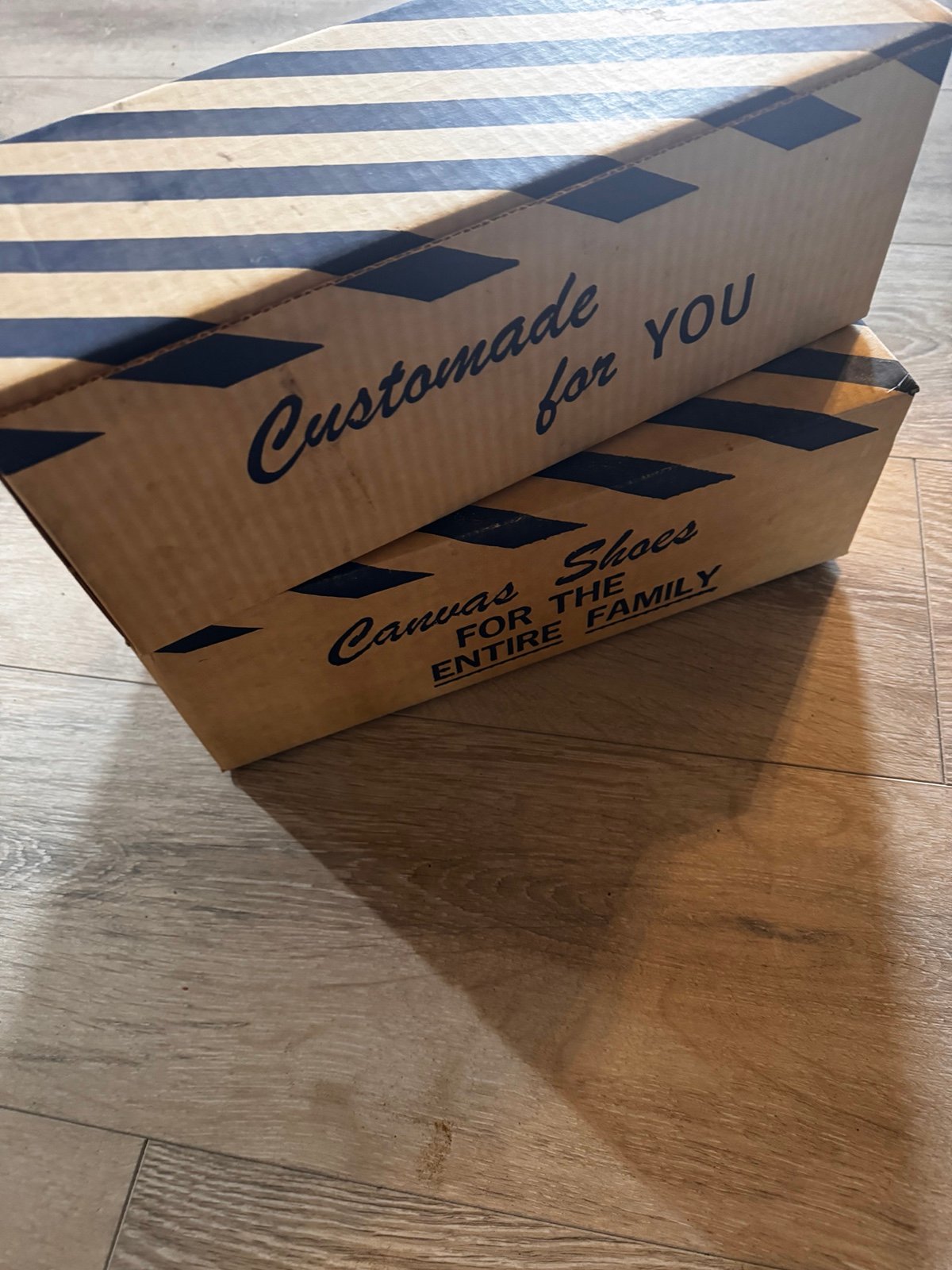 ORIGINAL VAN shoe boxes van doren rubber company Anaheim Calif collectable VAN’S
