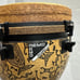 Remo Mondo 12 Inch Diameter Tunable Djembe - Fossil Fantasy Finish - Pre-Owned