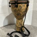Remo Mondo 12 Inch Diameter Tunable Djembe - Fossil Fantasy Finish - Pre-Owned