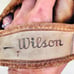Vintage 1960s Wilson Leather Baseball Glove Mitt Dodgers Ron Perranoski A2260