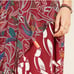 NWT Farm Rio Culebra toucan faux wrap midi skirt