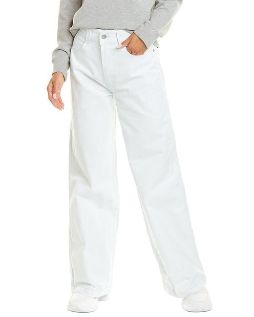 New with Tags We Wore What Super Bleached Utility Straight Leg Jeans Size 28