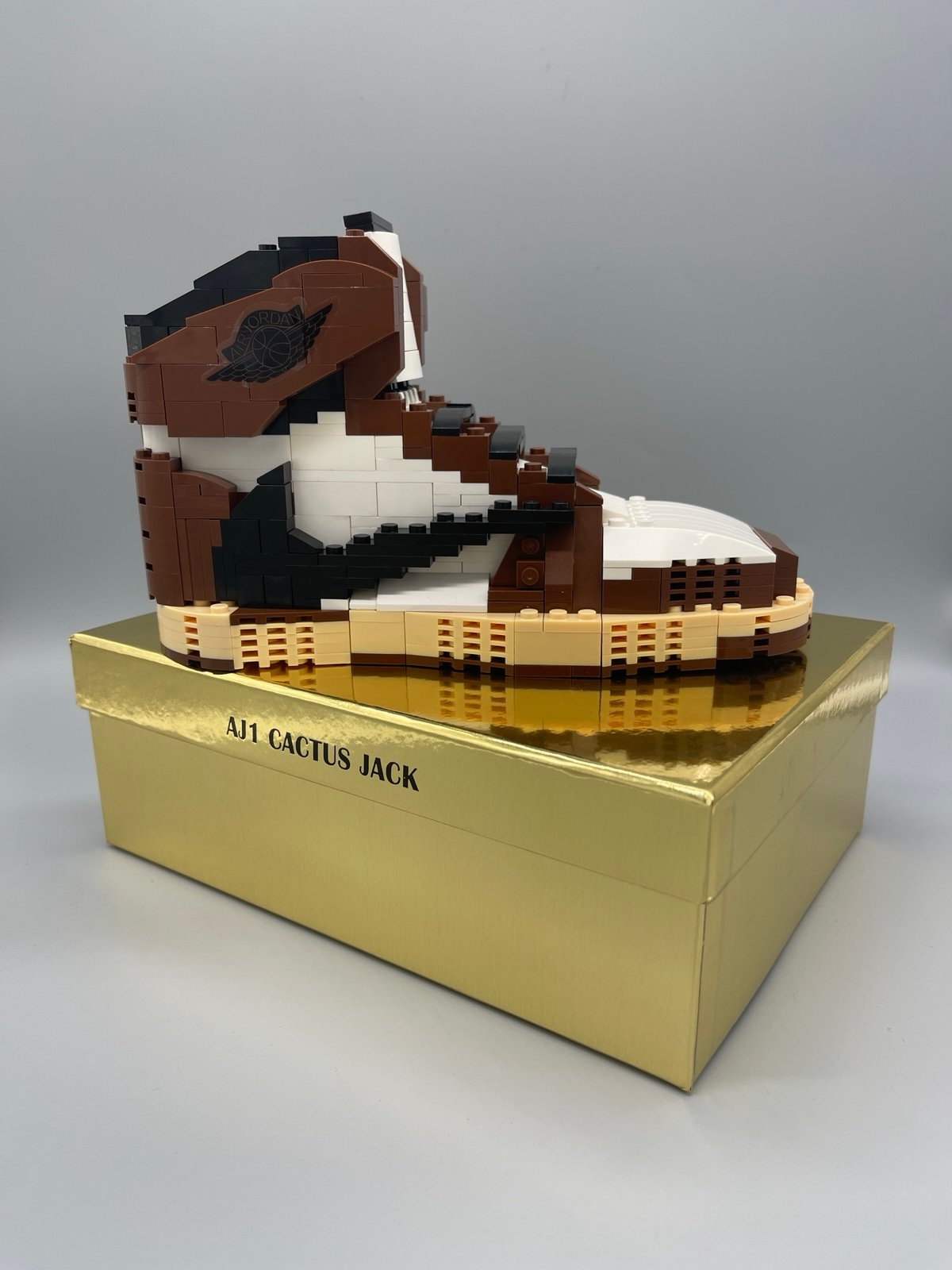 Nike Air Jordan 1 x Travis Scott ‘Mocha’ Kick Brick Set