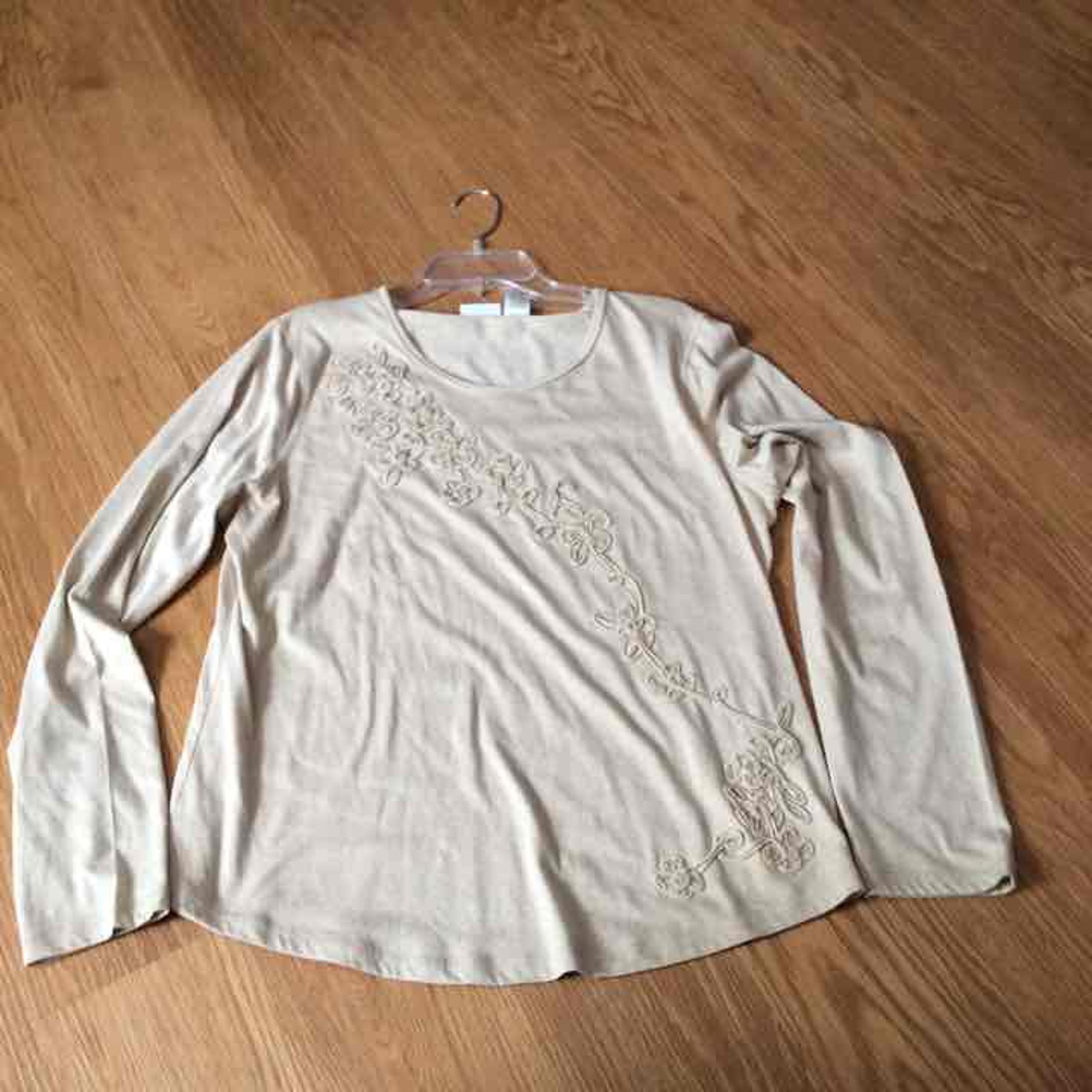 Kim Rogers Knit Top NWOT Large
