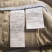 Vintage Tommy Hilfiger Women 16 Khaki Beaded Embroidered 100% Cotton Chino Short
