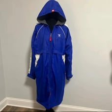 TYR Podium parka swim warmup suit coverup size xs