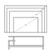 TV Stand Unit Cabinet with Storage Media TV Console Table for TVs up to 50 Inch