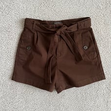 Banana Republic Chino Belted Short Brown Size 18