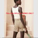 Banana Republic Chino Belted Short Brown Size 18