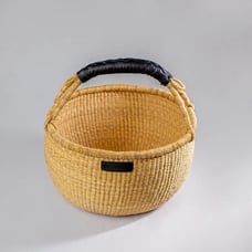 Natural Market Basket | Handmade African Market Basket