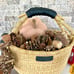 Natural Market Basket | Handmade African Market Basket