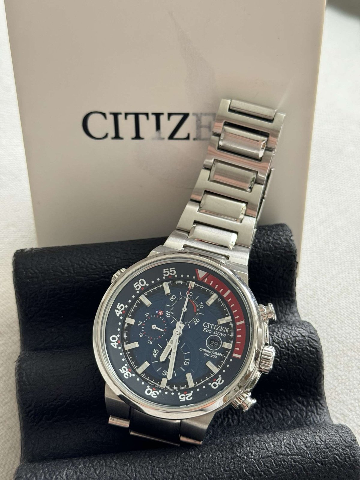 Citizen Eco Drive Endeavor Stainless Steel Men’s Chronograph Watch