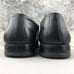 Ferrani Handmade Men's Size 44 Black Leather Cap Toe Lace-Up Oxfords Dress Shoes