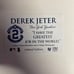 Derek Jeter Limited Edition Yankees Plaque