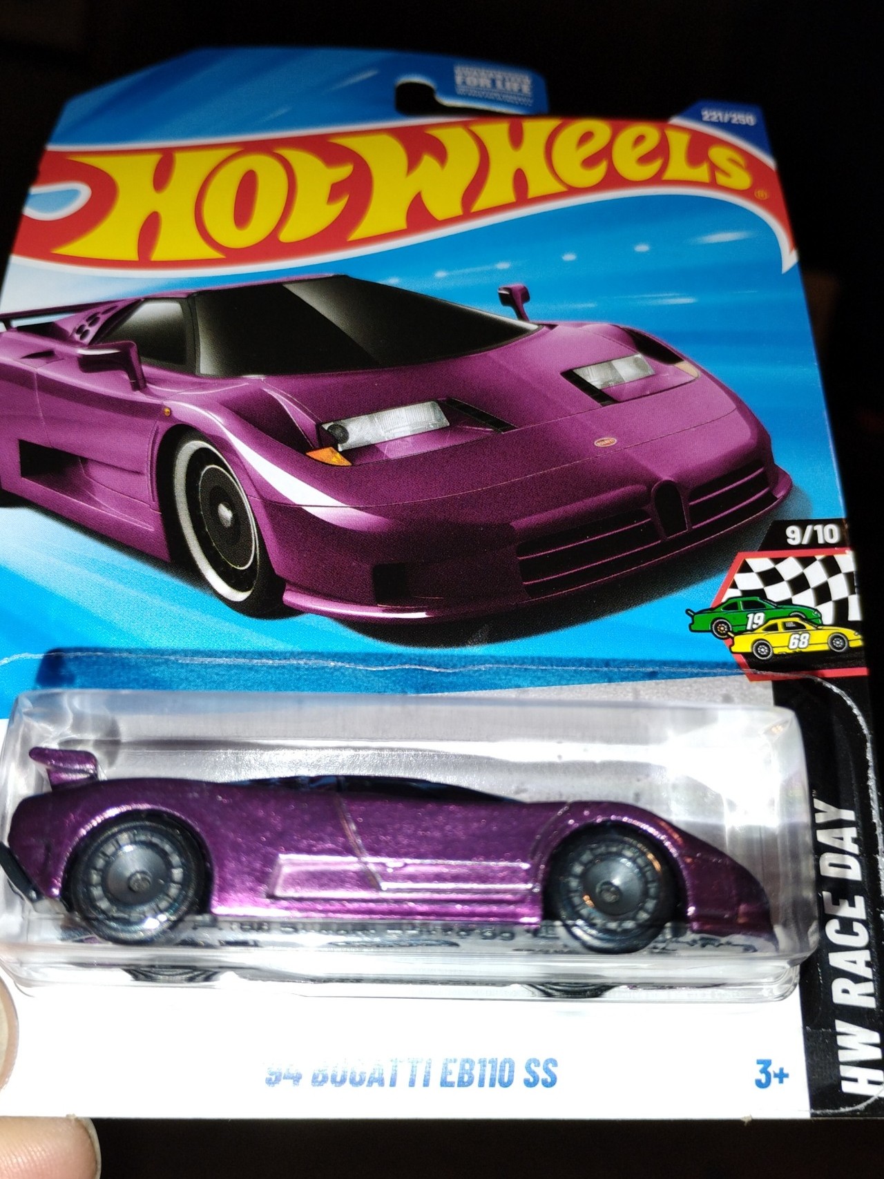 Hot Wheels Super Treasure Hunt 94 Bugatti EB110 SS