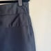'S Maxmara black pencil skirt midi cuffed hem layered look Size 12