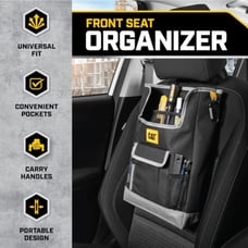 Car Backseat Organizer - Adjustable Straps, Storage Pockets -Organize Car Seats