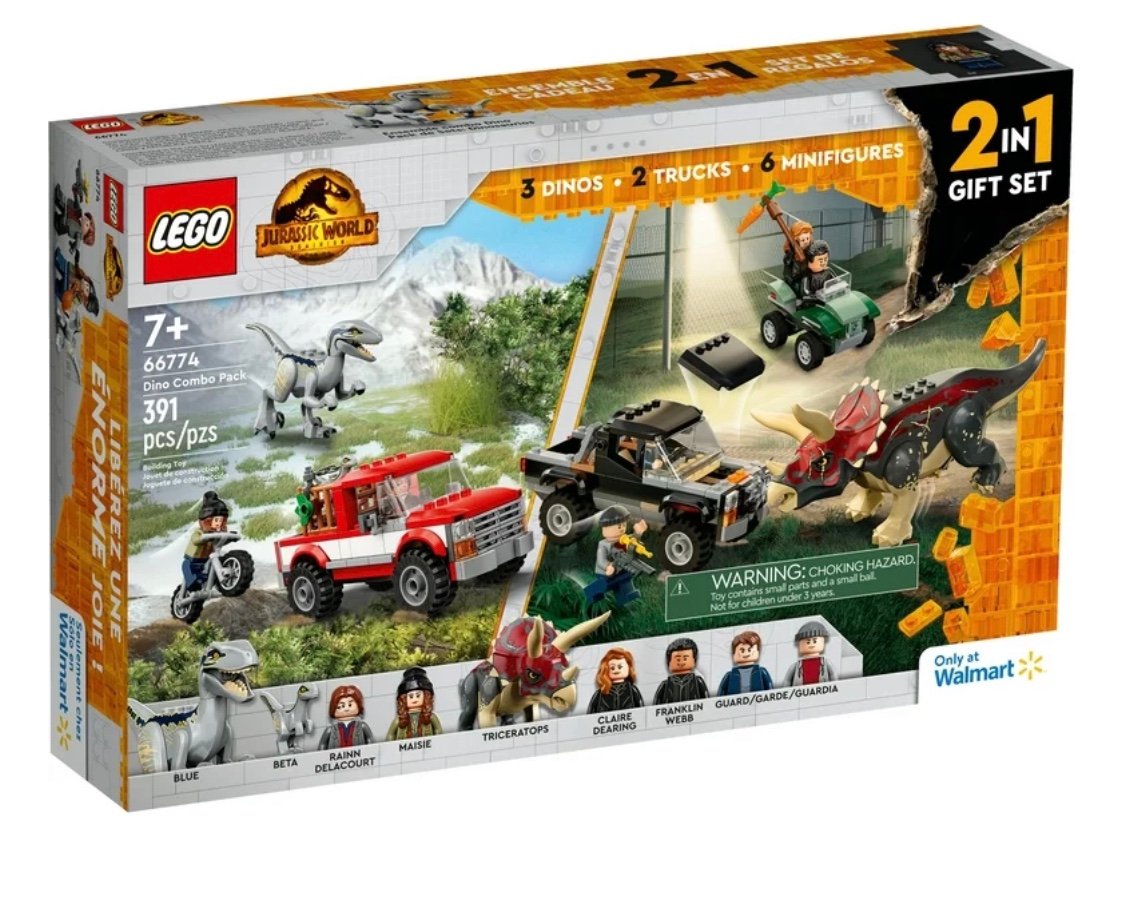 LEGO Jurassic World Dino Combo