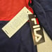 Fila Heritage Women's Full Zip-up Navy & Red Athletic Track Jacket in Large