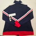 Fila Heritage Women's Full Zip-up Navy & Red Athletic Track Jacket in Large