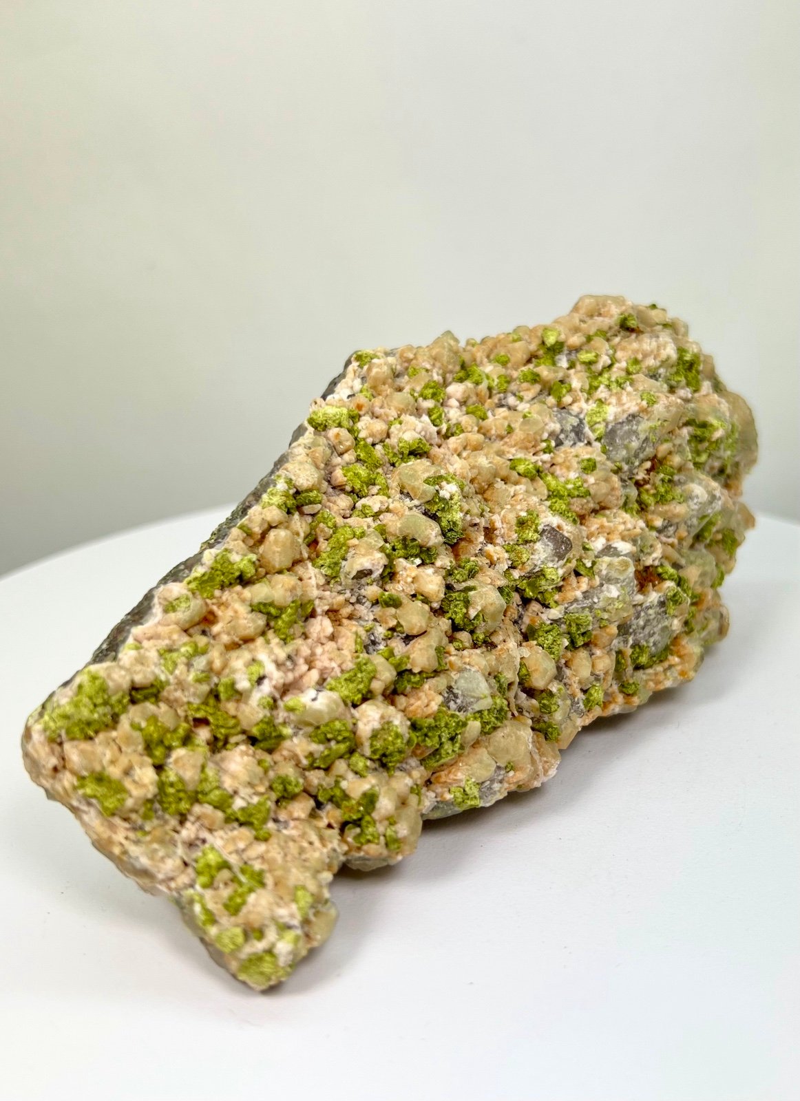 Epidote Crystal Specimen