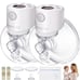TSRETE Breast Pump, Double Wearable Breast Pump, Electric Hands-Free Breast Pump