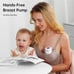 TSRETE Breast Pump, Double Wearable Breast Pump, Electric Hands-Free Breast Pump