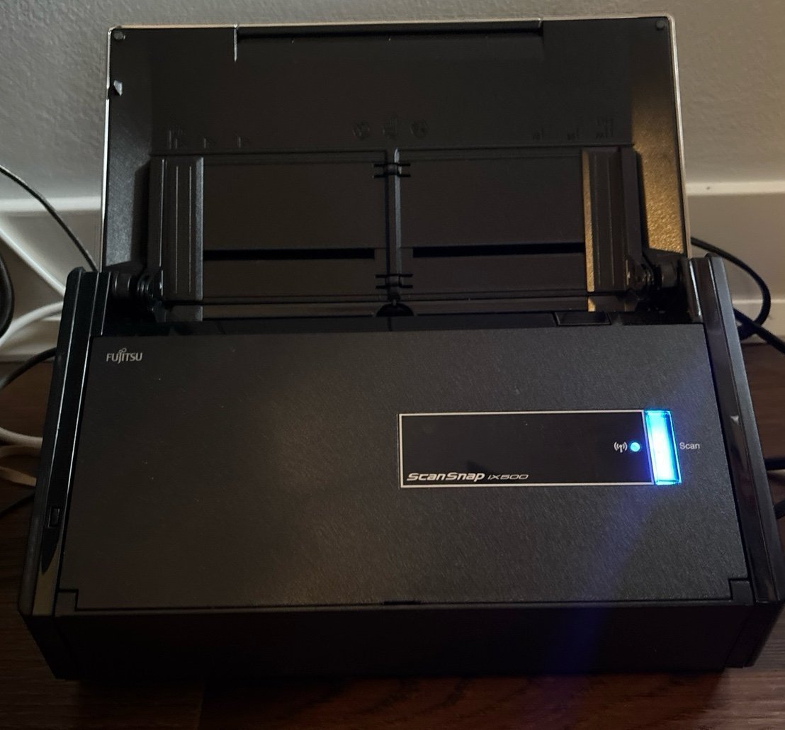 Fujitsu ScanSnap wireless Scanner ix500