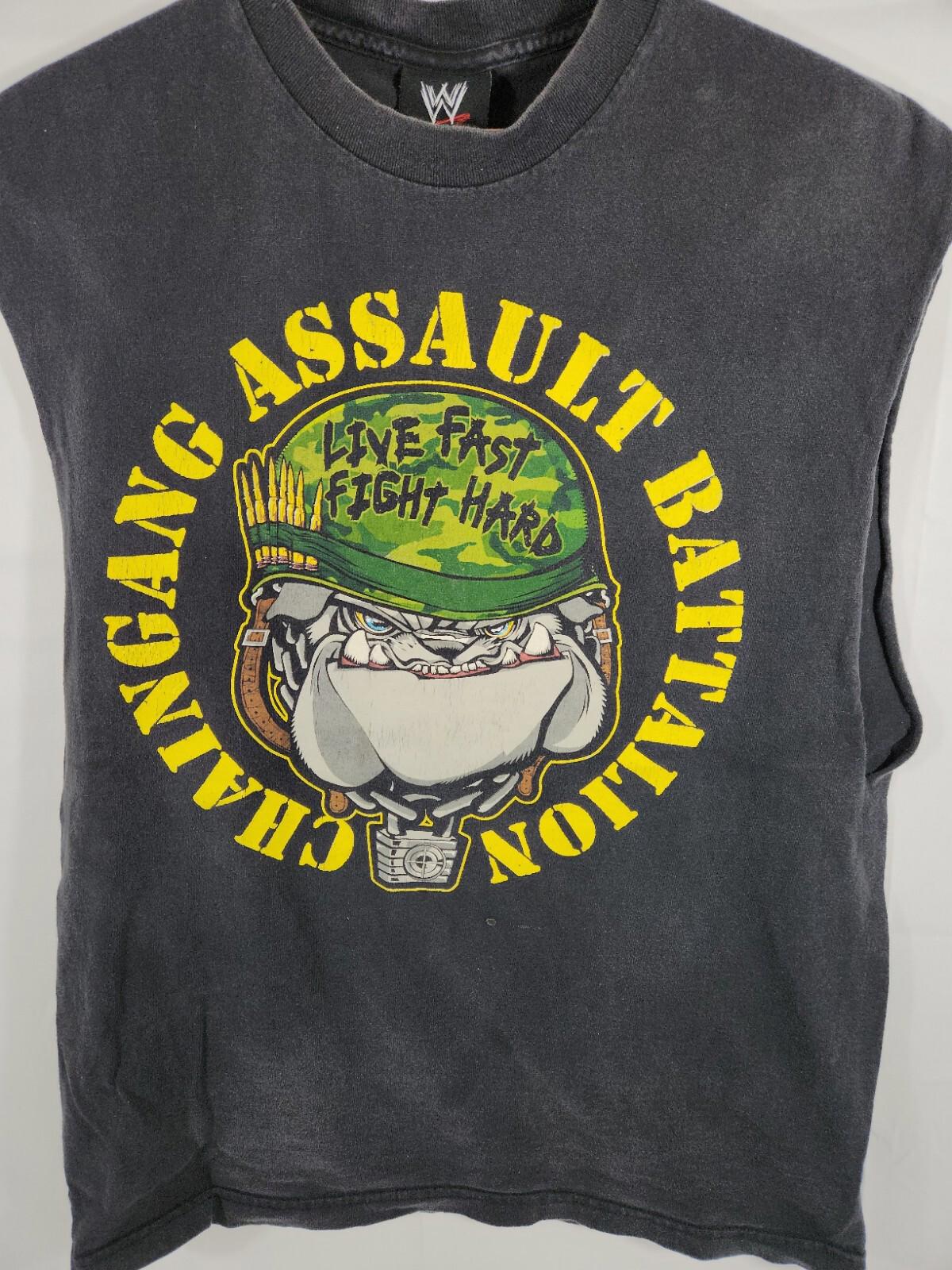 John Cena WWE Official Wrestling Shirt Large w WWE Tag WWF AEW ROH NJPW