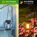 Solar Lanterns Outdoor Lights Upgraded Metal